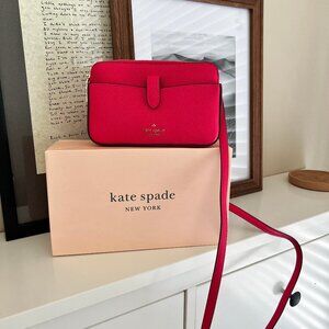 Kate Spade Leila Small Tab Leather Crossbody